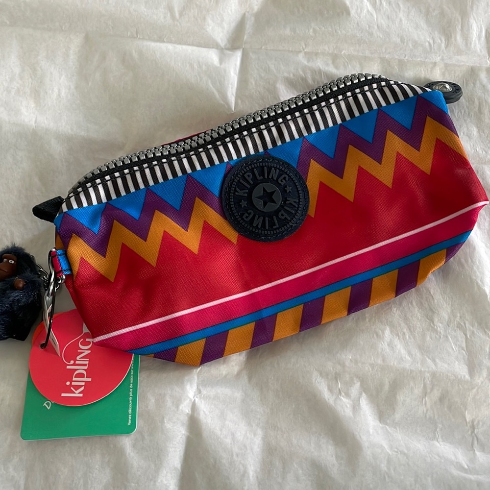 Kipling Fruitpuncp Freedom Pen Case Makeup Case